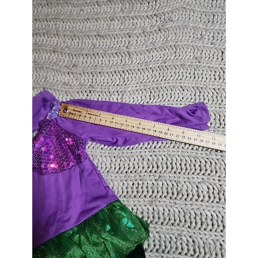 Little Mermaid Costume Dress Aerial Girl XS (2) Dress Up HALLOWEEN DISNEY VACA